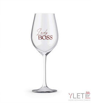 Бокал для вина Oh vine! "Lady BOSS", 400мл