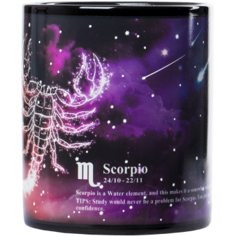 Кружка хамелеон знак зодиака Скорпион