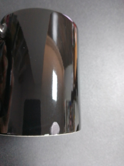 Кружка хамелеон Уровень топлива черная С ДЕФЕКТОМ 3