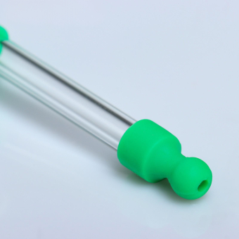 Трубка для курения "Череп", 5 сеточек, 10×4×2 см, черная