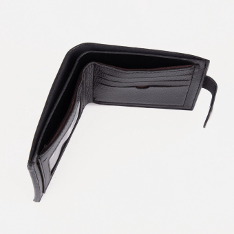 Портмоне мужское "Престиж" на магните, цвет чёрный