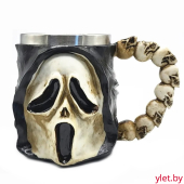 Кружка металлическая Крик С ДЕФЕКТОМ