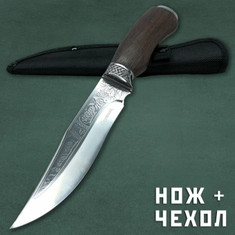 Нож охотничий "Sharp FT-1751" сталь 65x13