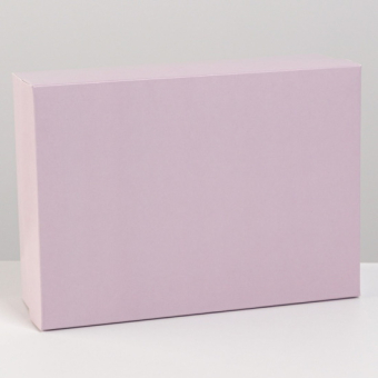 Коробка складная Лавандовая 21 х 15 х 7 см