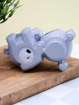 Ночник - подставка для канцелярских принадлежностей «Cosmo rocket», gray