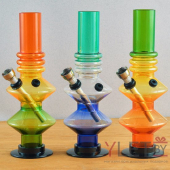 Бонг акриловый 20 см Часы