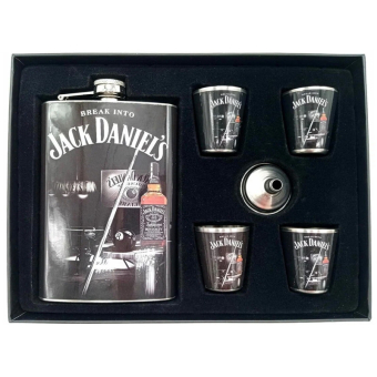 Набор с фляжкой и стопками Jack Daniels, 530 мл