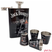 Набор с фляжкой и стопками Jack Daniels, 530 мл