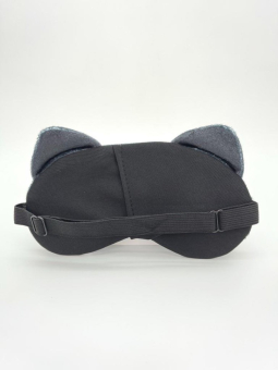 Маска для сна "Sad cat", black