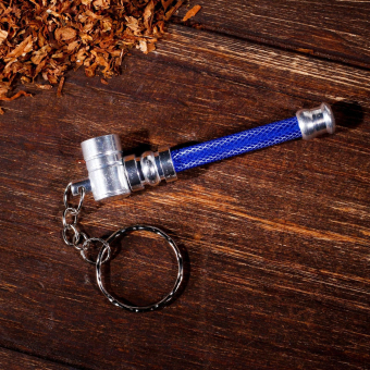 Трубка для курения-брелок мини, l-6.5 см