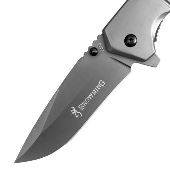 Нож складной Browning с гладкой вставкой А228