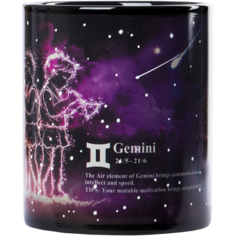 Кружка хамелеон знак зодиака Близнецы