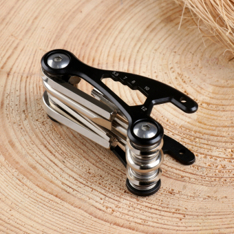 Мультитул 15 в1 велосипедный, с шестигранниками, 13 см