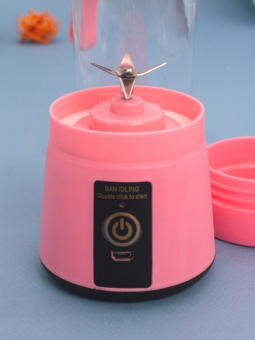 Блендер портативный "Juicy", pink, USB, (24*8 см) Блендер портативный "Juicy", pink, USB, (24*8 см)