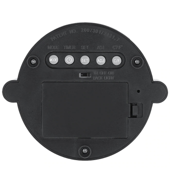 Подставка для канцтоваров светящаяся с часами, календарём и термометром