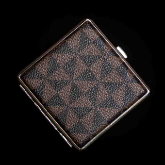 Портсигар под кожу Ромбы