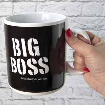 Кружка Гигант Big Boss, 900мл С ДЕФЕКТОМ 3