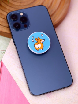 Попсокет "Cute corgi"