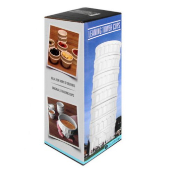 Набор кружек "Пизанская башня" С ДЕФЕКТОМ