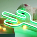 Светильник неоновый Кактус