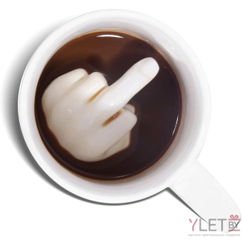 Кружка Up your mug, средний палец Кружка Up your mug, средний палец