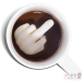 Кружка Up your mug, средний палец Кружка Up your mug, средний палец