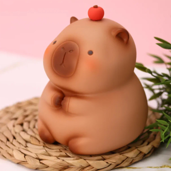 Копилка капибара "Capybara with apple"