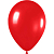 Шар (12''/30 см) Красный, металлик