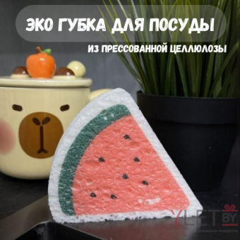 ЭКО губка для посуды  "Watermelon"