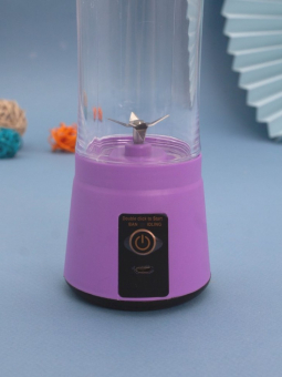 Блендер портативный "Juicy", purple, USB, (24*8 см) Блендер портативный "Juicy", purple, USB, (24*8 см)
