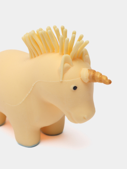 Мялка - антистресс «Squeeze unicorn», yellow