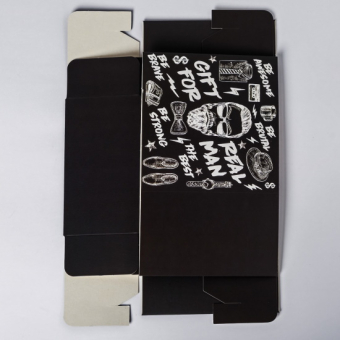 Коробка складная Gift for real man 14 × 14 × 8 см