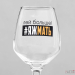 Бокал для вина с надписью "Яжмать" 350 мл Бокал для вина с надписью "Яжмать" 350 мл
