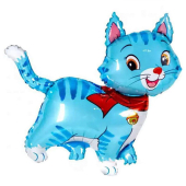 Шар (32''/81 см) Любимый котенок, Синий