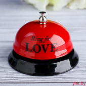 Звонок настольный Ring for Love Красный
