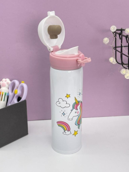 Термос «Lovely sleeping unicorn», white mix (500 ml)