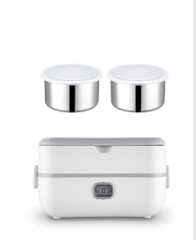 Ланчбокс с подогревом "Cooking box", от сети, (26,2*13*16,3 см)