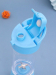 Блендер портативный "Juicy", blue, USB, (24*8 см) Блендер портативный "Juicy", blue, USB, (24*8 см)
