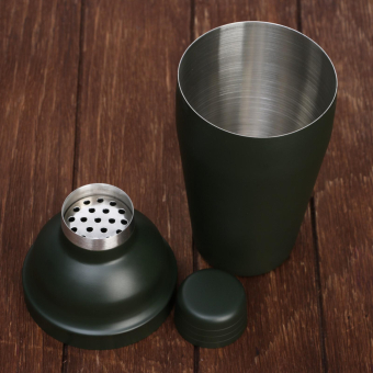 Шейкер для коктейлей Дорого внимание «Drink», 500 мл, металл