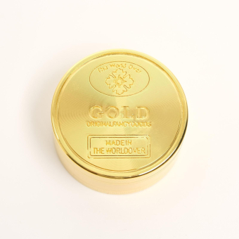 Гриндер (измельчитель) металлический "Золото", 5*2.5 см