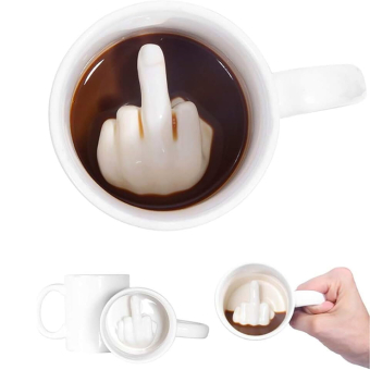 Кружка Up your mug, средний палец Кружка Up your mug, средний палец
