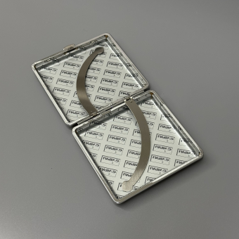 Портсигар под кожу Крокодил Белый