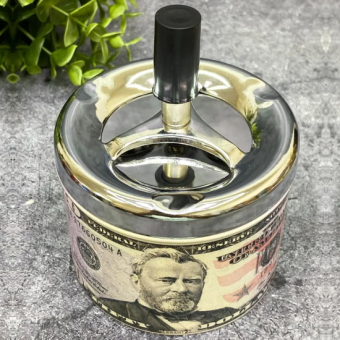 Пепельница бездымная 50 долларов 9х12 см
