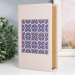 Сейф книга Синие узоры, 21х13х5 см