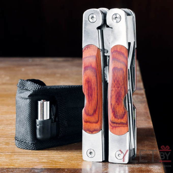 Мультитул с насадками в чехле AD-17