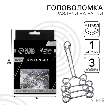 Головоломка Игры разума «Раздели на части» №11