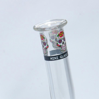 Бонг «Череп», стеклянный h=11.8 см,