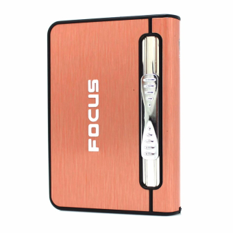 Портсигар Focus со встроенной зажигалкой