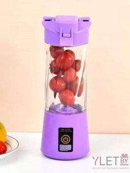 Блендер портативный "Juicy", purple, USB, (24*8 см) Блендер портативный "Juicy", purple, USB, (24*8 см)