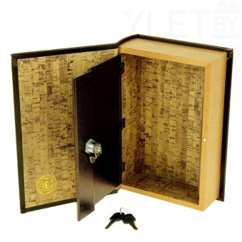 Сейф книга Капитал 27×21×7 см С ДЕФЕКТОМ